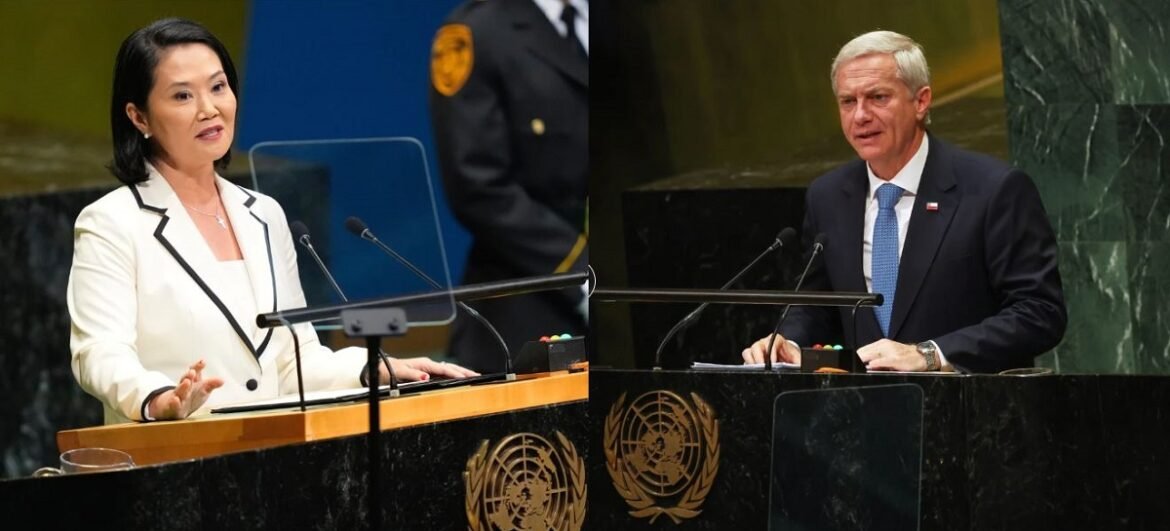 Keiko Fujimori y José Antonio Kast